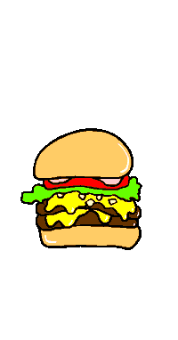 Montys Good Burger Sticker by deladeso