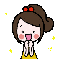 Happy Girl Sticker