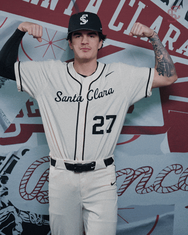 Bronco Baseball GIF by Santa Clara Broncos