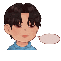 Chibi Typing Sticker