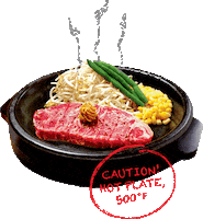 pepperlunchbrand pepperlunch teppanyaki pepper lunch hot plate Sticker