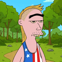 Suspicious Usa GIF by Web3 Playboys