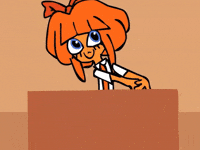 Ongezellig Blinking GIF