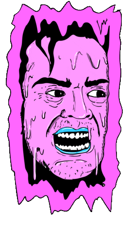 The Shining Horror Sticker by deladeso