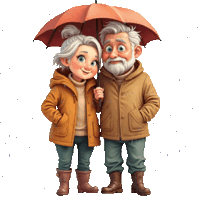 Its Raining Its Pouring Still In Love Sticker