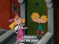 hey arnold nicksplat GIF