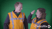 Wizzflix_ cool green boxing box GIF