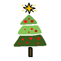 Christmas Tree Sticker