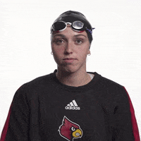 University Of Louisville Swimming GIF by Louisville Cardinals