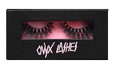 theonyxlashes lashes eyelashes onyx lashes the onyx lashes Sticker