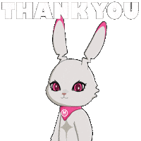 Thanks Appreciate Sticker by Fluffey