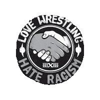 Hate Racism Sticker by wXw Wrestling