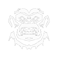 Tough Sticker by Bold Ape