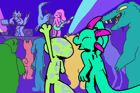Show Rocking Out GIF