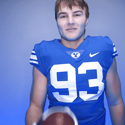 Byu Football Sport GIF by BYU Cougars