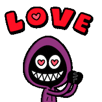 Happy I Love You Sticker by Naeleck