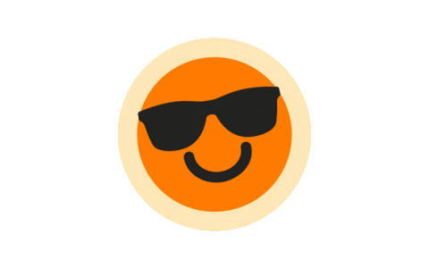 Smile Face Sticker by DetourCoffee