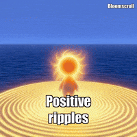 Kindness Gratitude GIF by Bloomscroll