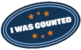 Census 2020 Sticker by CASOSvote