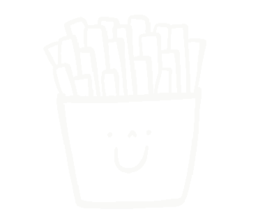 Comida Smile Sticker