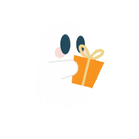 Halloween Ghost Sticker by Tate + Zoey