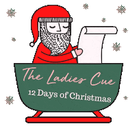 12 Days Of Christmas Sticker by The Ladies Cue