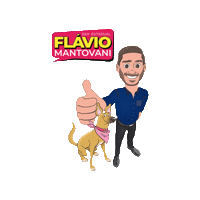 Flavio Sticker by flaviomantovani.oficial