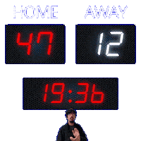 12 Away Sticker