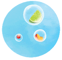Sparkling Water Bubbles Sticker by Hint