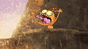 scared harvey beaks GIF by Nickelodeon