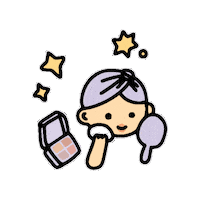 Relaxing Make Up Sticker by LIVE LOVE SPA