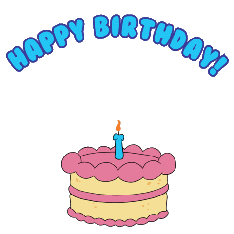 Celebrate Happy Birthday Sticker by VeeFriends