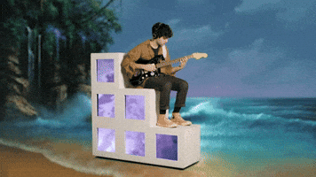 Beach Vibes - GIPHY Music Clips