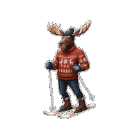 Ski Los Sticker by Björnsonka