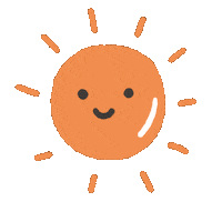 gambarhore happy hot summer sun Sticker