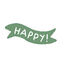 gambarhore happy doodle banner gambarhore Sticker