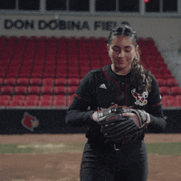 Softball Go Cards GIF by Louisville Cardinals