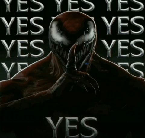 yourbliss giphyattribution yes giphycreatortest venom GIF