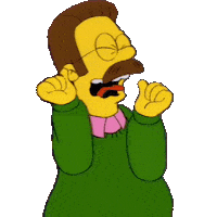 Happy The Simpsons Sticker