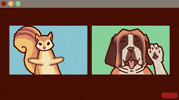 Dog Wave GIF by Aquinas College
