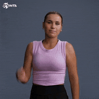 Sofia Kenin Yes GIF by WTA