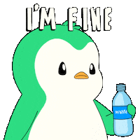 Scared Penguin Sticker by Abster