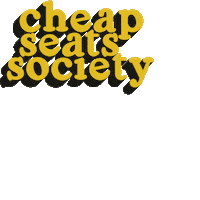 fashion and film cheapseats Sticker by Cheap Seats Society