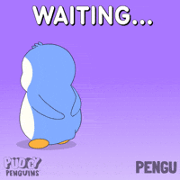 Still Waiting What GIF by Pudgy Penguins