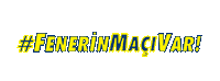 Sari Kadıköy Sticker by Fenerium