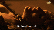 Angry Go Away GIF by Britannia