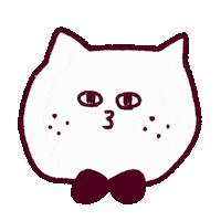 Cat ねこ Sticker
