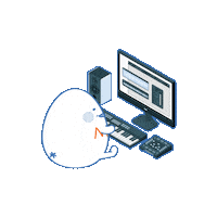 Music Production Egg Sticker by M21.hk