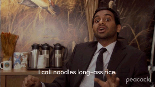 Parks And Recreation Noodles GIF by PeacockTV