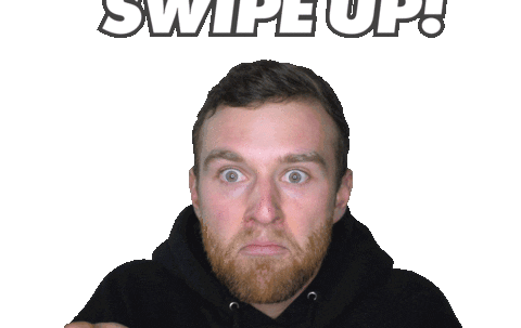 arrow swipe up Sticker by Andrew Deitsch Podcast